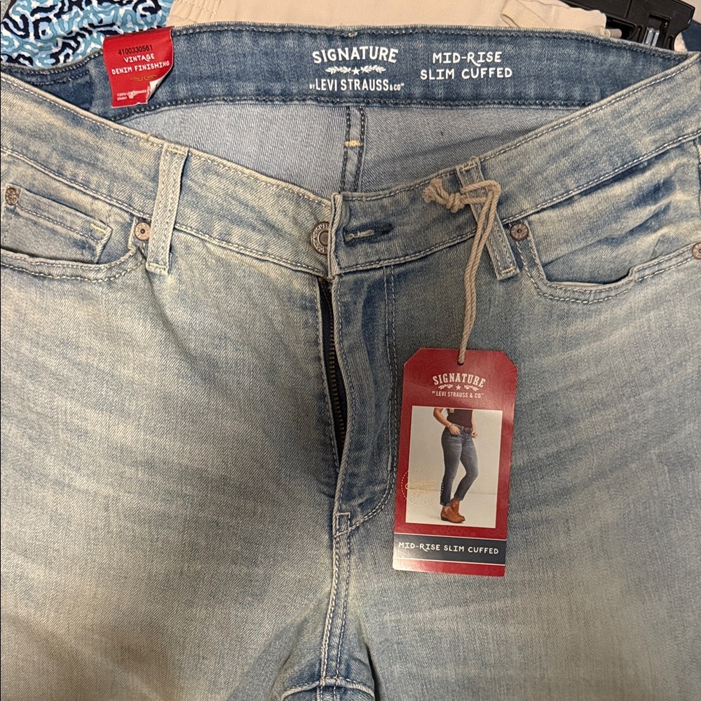 Signature by Levi Strauss Men's Denim Slim Jeans